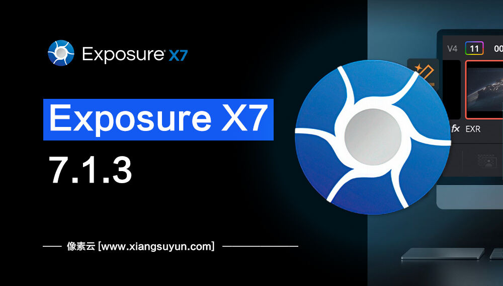 Exposure X7 7.1.3 经典胶片调色创意图片编辑器 for Win & Mac 汉化版（0006）