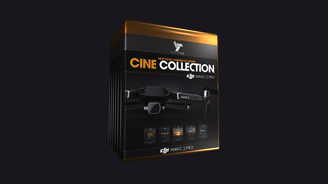 Dji Mavic 2 Pro LUT电影风格色彩级图像增强校正降噪工具套件LUT调色滤镜(0111)