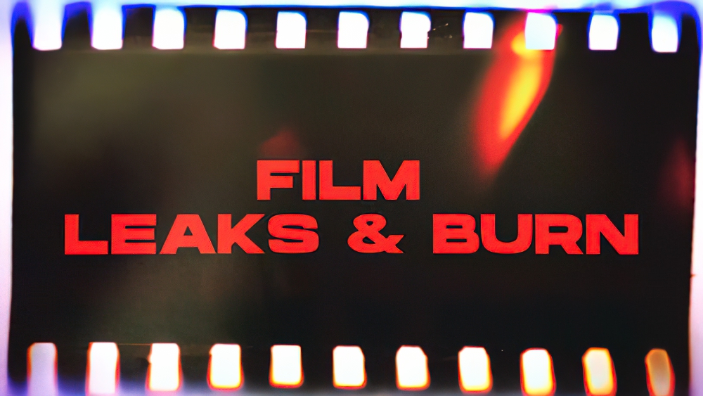 Ae模板|15款16mm/35mm毫米胶片损坏泄漏烧伤转场过渡 Film Leak(0117)