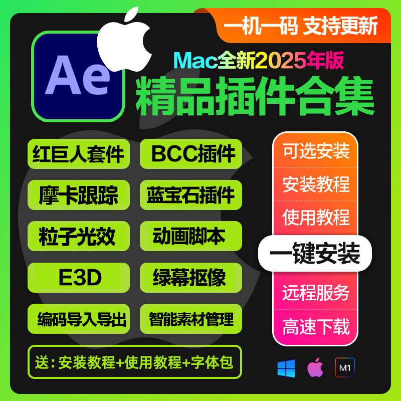 mac ae插件合集