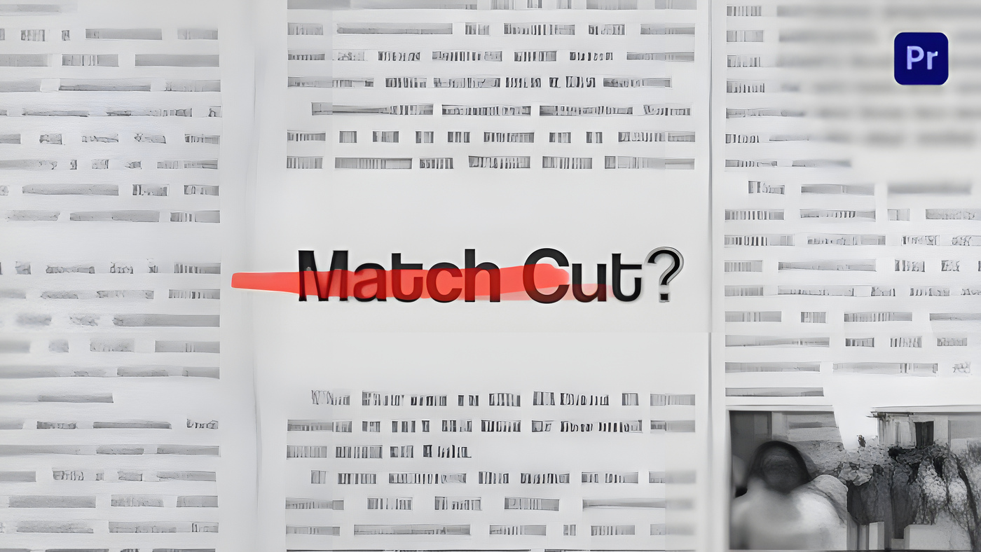 PR模板复古报纸动态文字标志片头Match Cut Newspaper Logo 0331