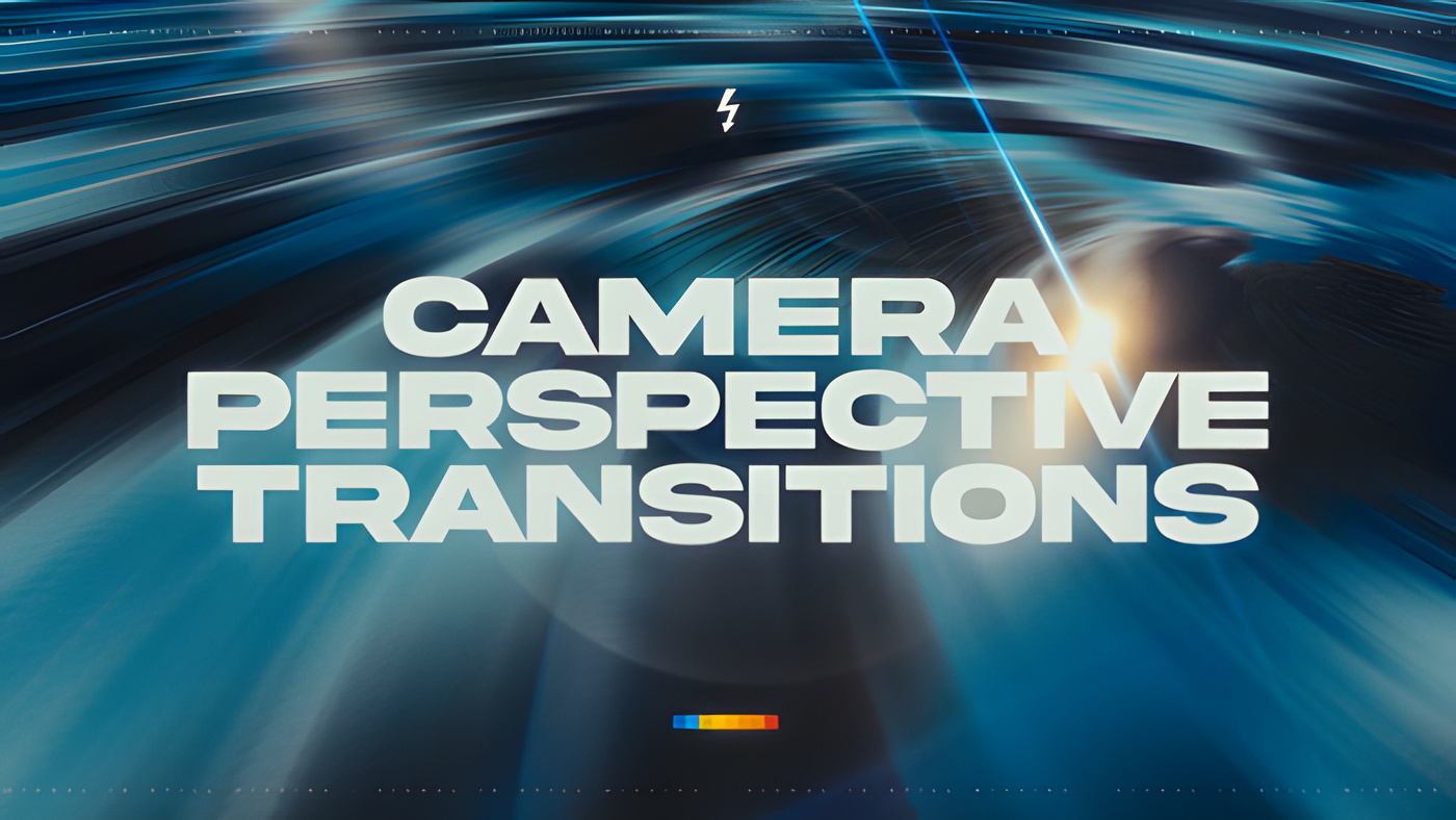PR模板镜头透视80款转场缩放旋转Camera Perspective Transitions 0379