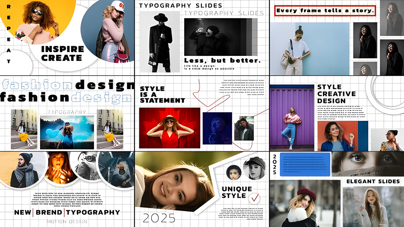FCPX插件文字标题排版动画Final Cut Pro现代风格时尚品牌展示 2257